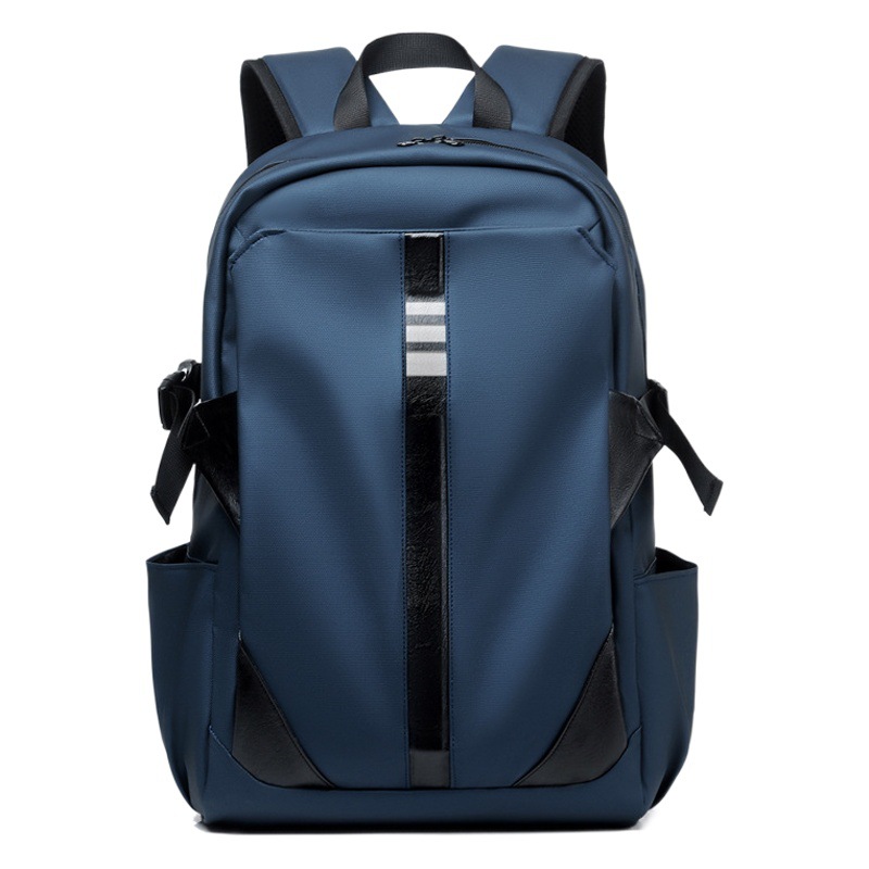 Mochila informal de gran capacidad para otoño, color sólido, versátil, para viajes de negocios, viajes, estudiantes y escolares.