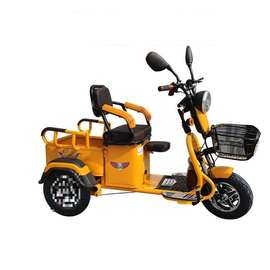 家用小型拉新款载重双人老年电瓶接送三轮老人重新三轮车电动孩子