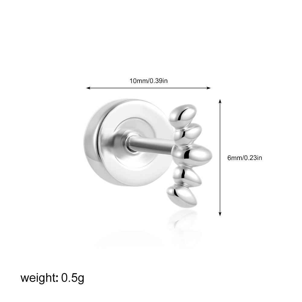 2g Weight 201 Stainless Steel Ear Needle Material Ear Studs Classification 1 Piece Quantity Casual, Daily Occasion Copper Material Star, Moon, Heart Shape Pattern All Seasons Season Women's Gender Plating Design Elegant, Simple Style Style 1 Piece Elegant Simple Style Star Moon Heart Shape Plating Copper Ear Studs 4