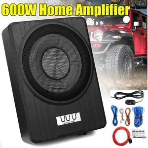 Avtomobil audio yüksək güclü 8 10 düymlük ultra-nazik sabvufer 12V, təmiz bas