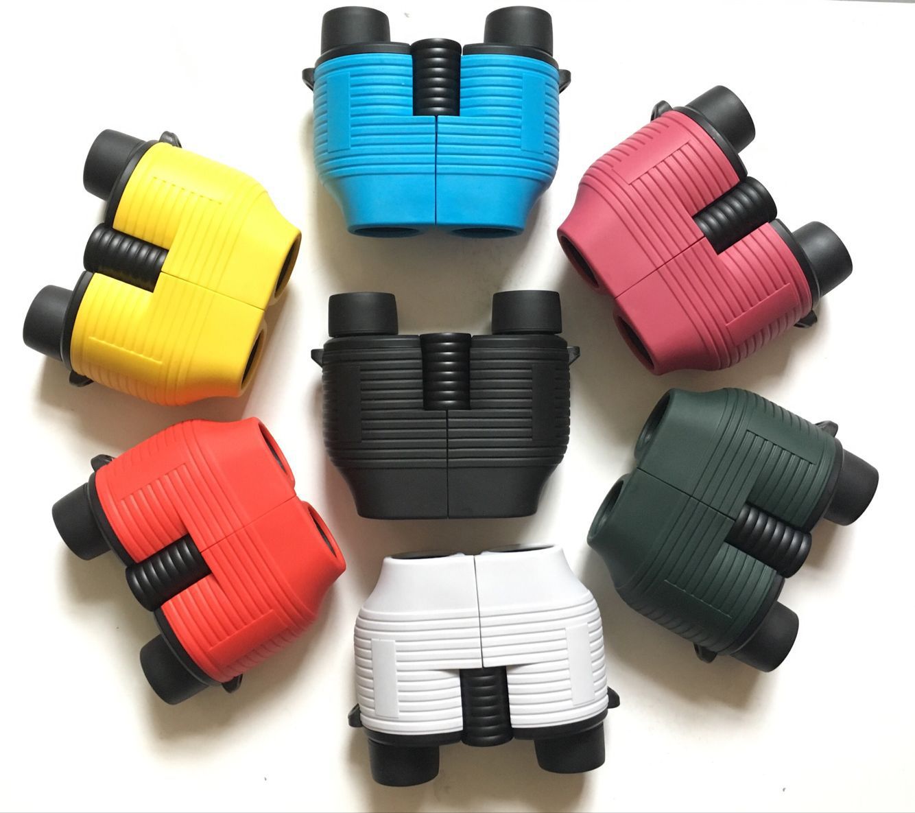 全自动对焦免调焦双筒望远镜10X25 定焦望远镜自动调焦儿童望远镜