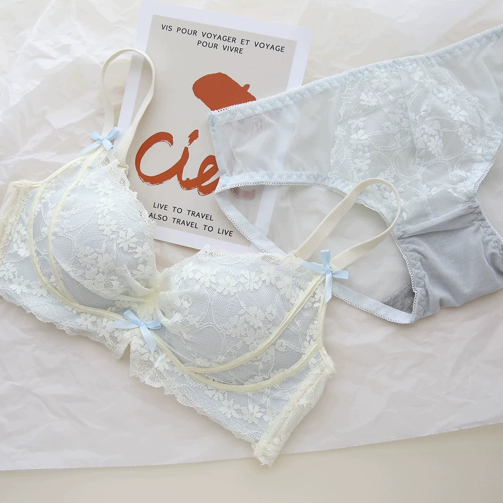 Rabbit, sexy underwear, supporting push up bra, cloud