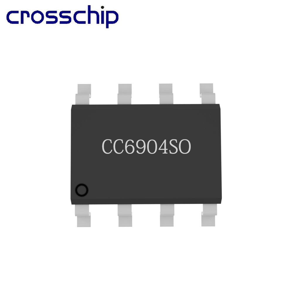 芯进 CC6904SO  10A/20A/30A 单端输出线性电流传感器 SOP8封装