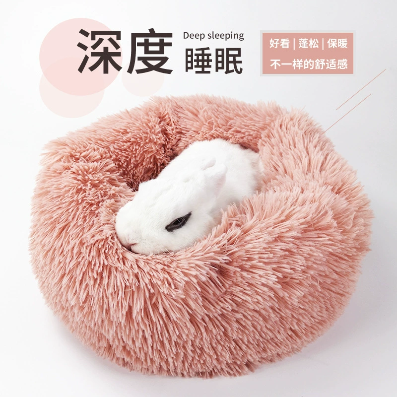 Зимнее хлопковое гнездо кролик Тоторо морская свинка Кролик кошка собака зимнее хлопковое гнездо утолщенное теплое зимнее кроличье теплое гнездо