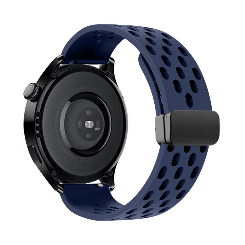 适用华为watch4手表带20mm磁吸原装透气表带22mm折叠GT2小米42mm|undefined