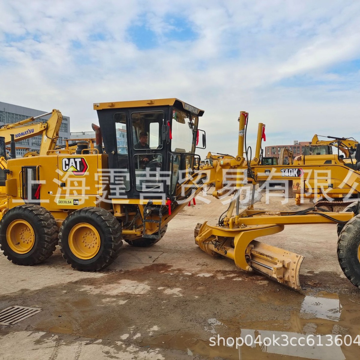 外贸直销9成新卡特平地机 CAT140H 140K 140G平地机 徐工180平地