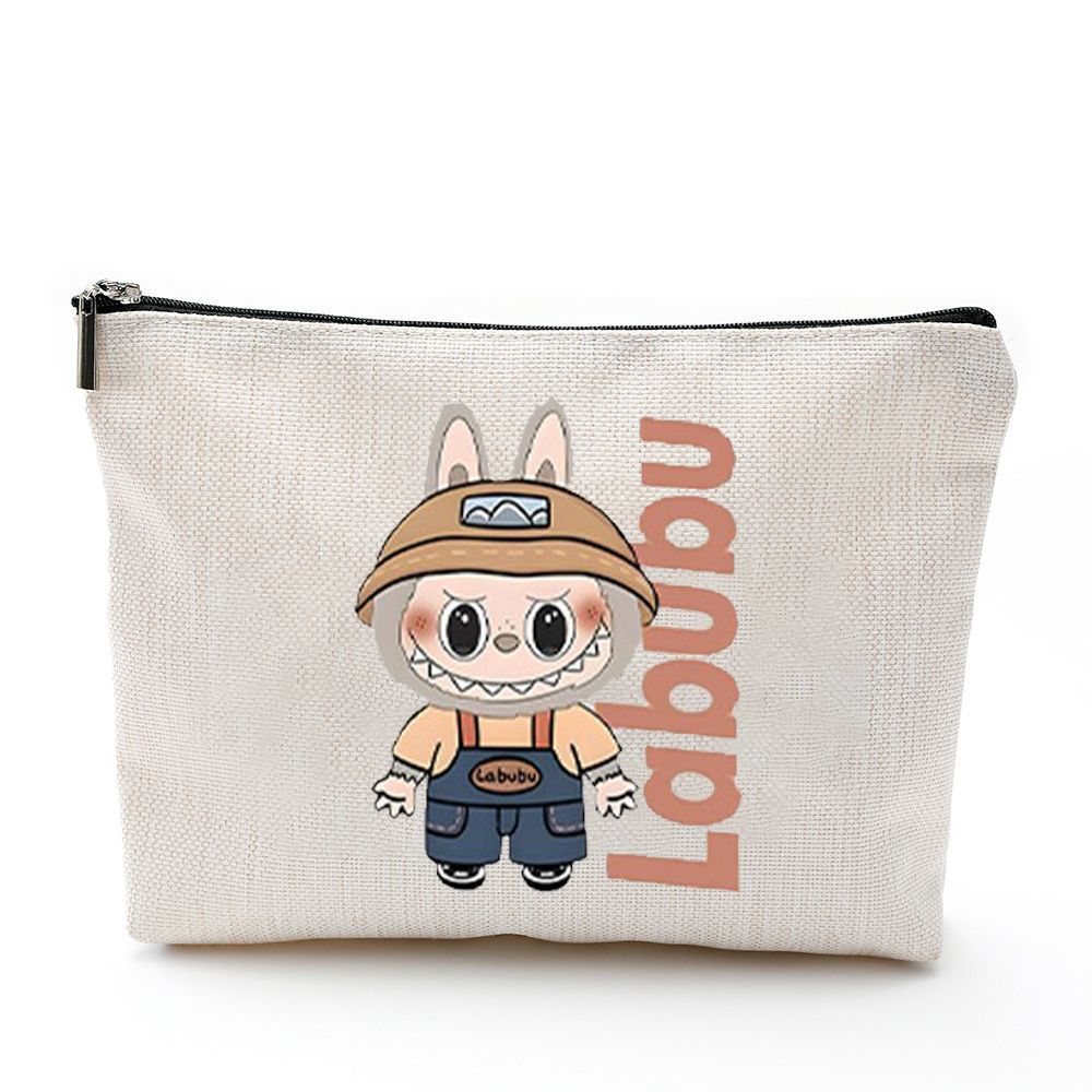 Patrón de animación de dibujos animados doble cara impresión bolsa de almacenamiento venta cruzada spot directo tamaño de patrón ajustable