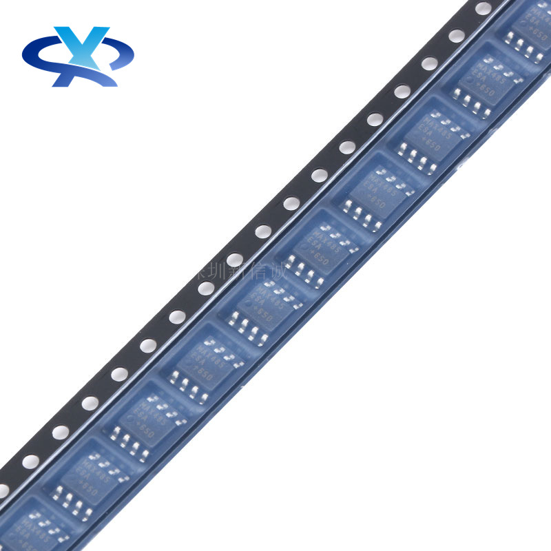 MAX485EESA+T 全新原装 封装SOP-8 5V供电 2.5Mbps 收发器芯片IC