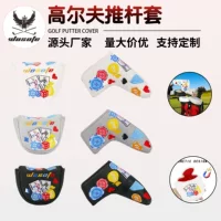 Новый набор гольф-клюшки GOLF чехол для клюшки PU материал покер рисунок чехол для гольфа 3 цвета
