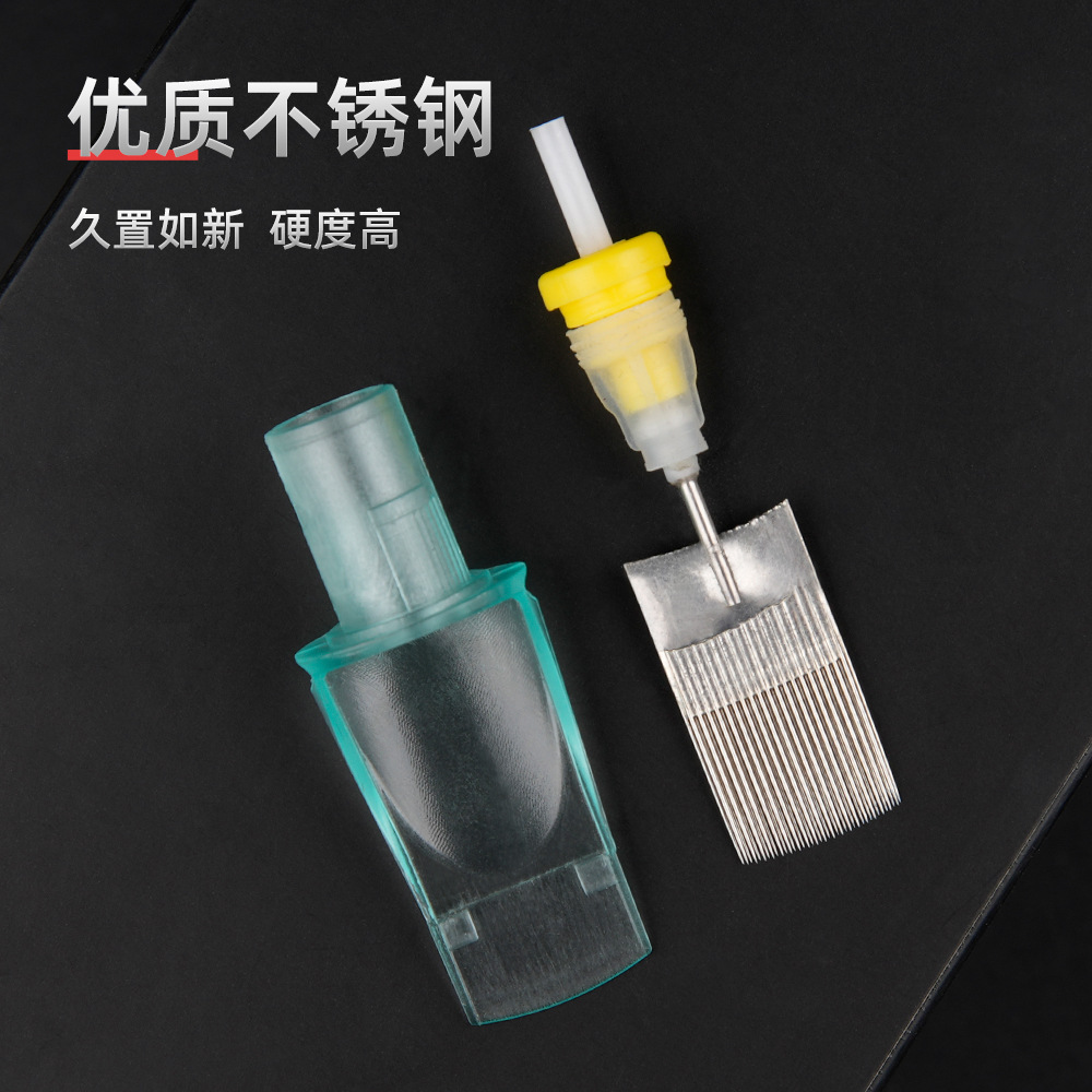 Equipo de tatuaje de Arte de dragón gran fila tatuaje aguja integrada 49 aguja arco niebla gran fila tatuaje aguja