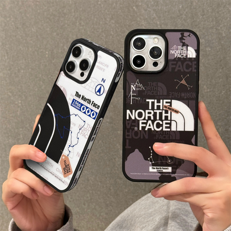 Trendy North Face Style Four-Sided Apple Phone Case for iPhone 17/12, Compatible with iPhone 13/14 Pro Max, 15/16 Pro Trendy North Face Style Four-Sided Apple Phone Case for iPhone 17/12, Compatible with iPhone 13/14 Pro Max, 15/16 Pro