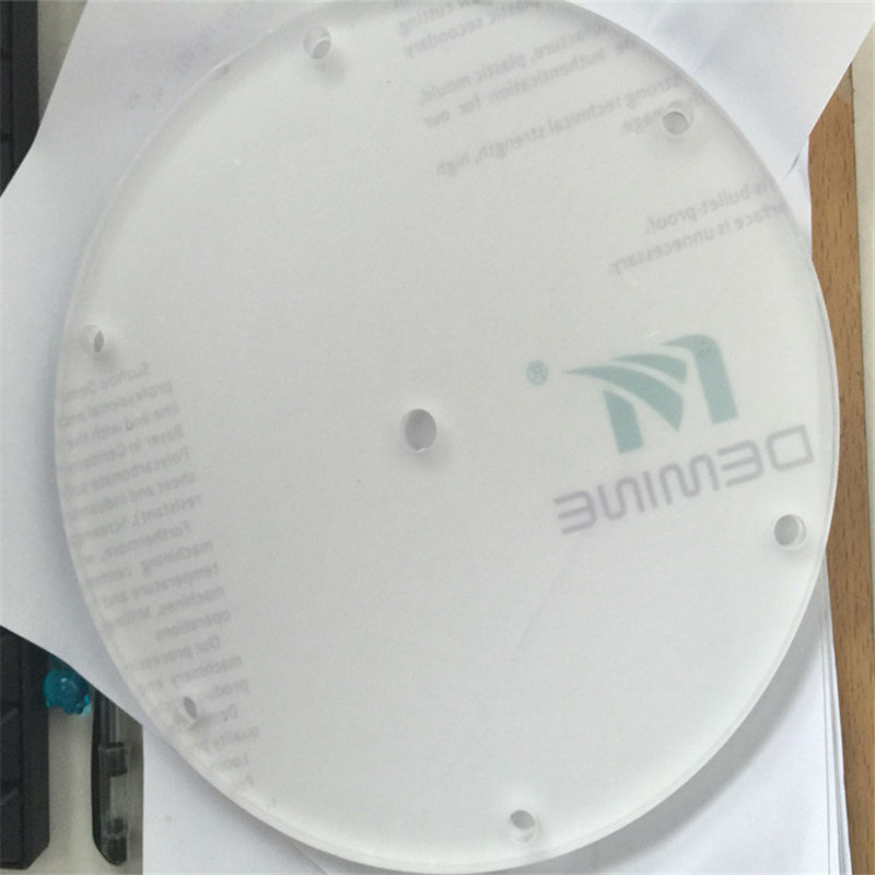 透明PC板加工实心耐力板阻燃V0级聚碳酸酯板切割雕刻折弯打孔加工