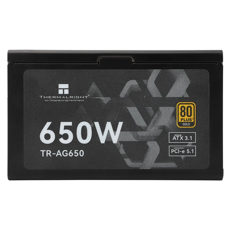 利民 TR-TG650 блок питания для компьютера, нативный ATX3.1, золотой год, полностью модульный PCIE5.1, rated 650W