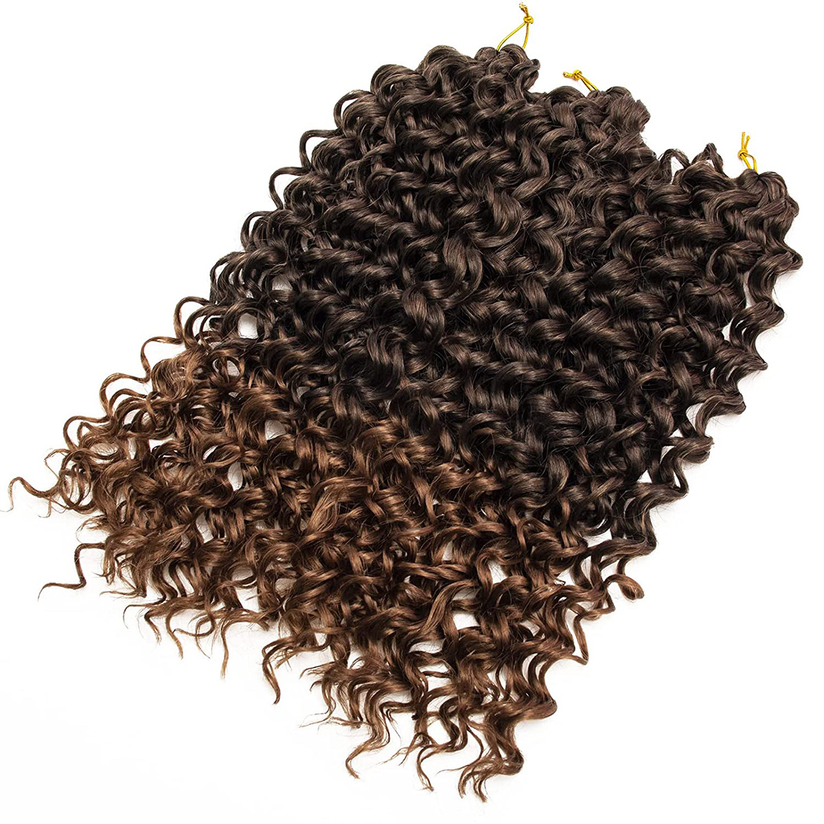Cabello Rizado para Crochet Gogo Curly, Fibra de Alta Temperatura, Cómodo, Fácil de Usar