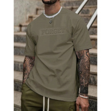 Z 34304 American Heavy Solid Tee ��ʽ�ذ���ɫ��ӡ���� T ��