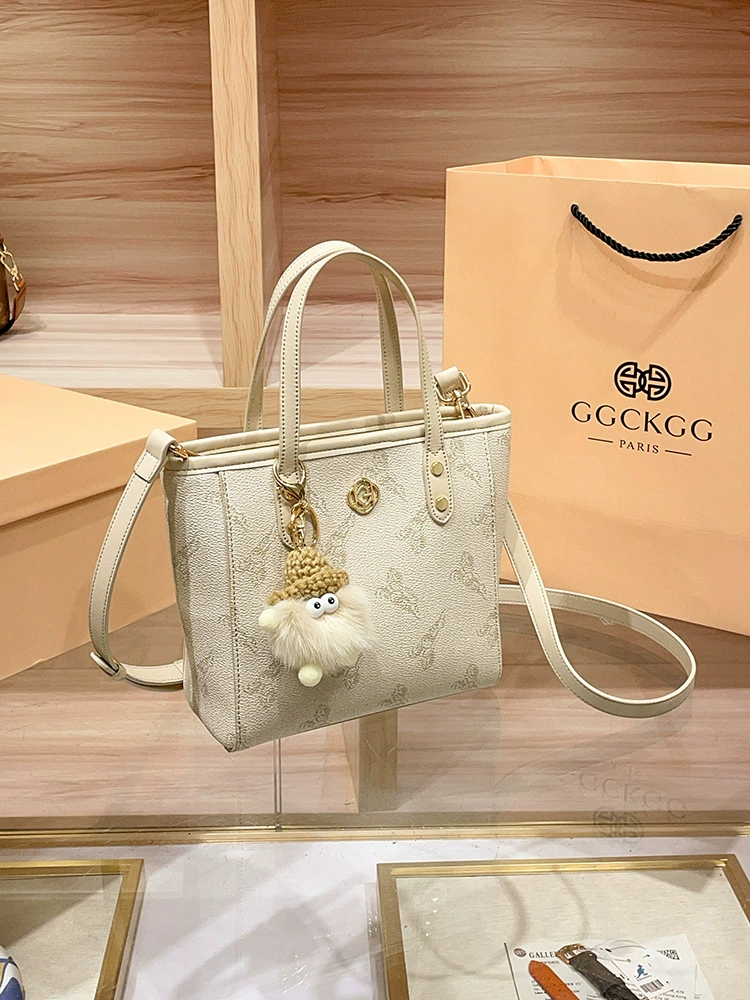 GGCKGG Capacious basket, shoulder bag, one-shoulder bag