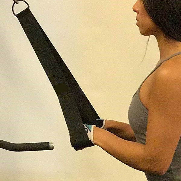 ✅ Тренажер для трицепсов с двойной ручкой, канат для подтягиваний, комплексный тренажер с утяжелением, фитнес-оборудование, насадка «летающая птица»