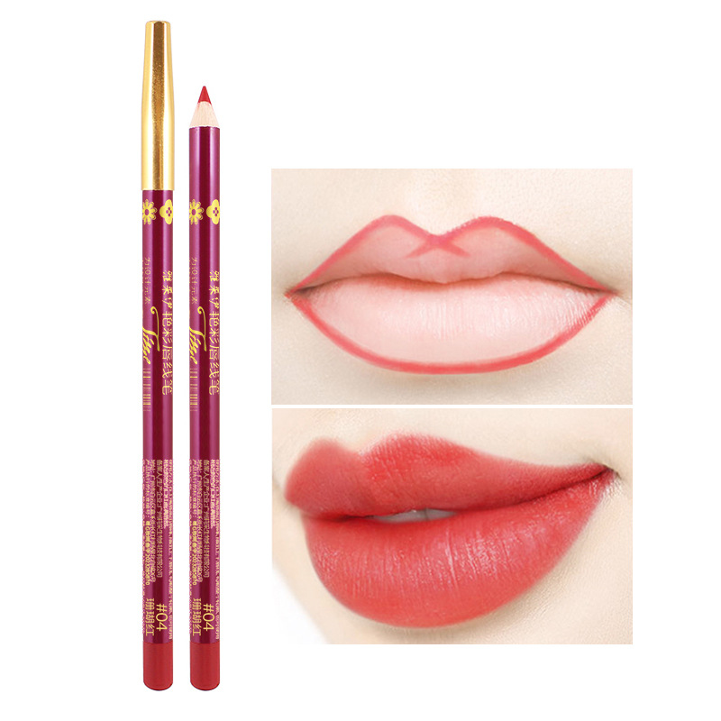 Yalei Lip Liner 13 Colors Matte Lip Liner and Lipstick Cross-border Waterproof Lip Liner Eyeliner