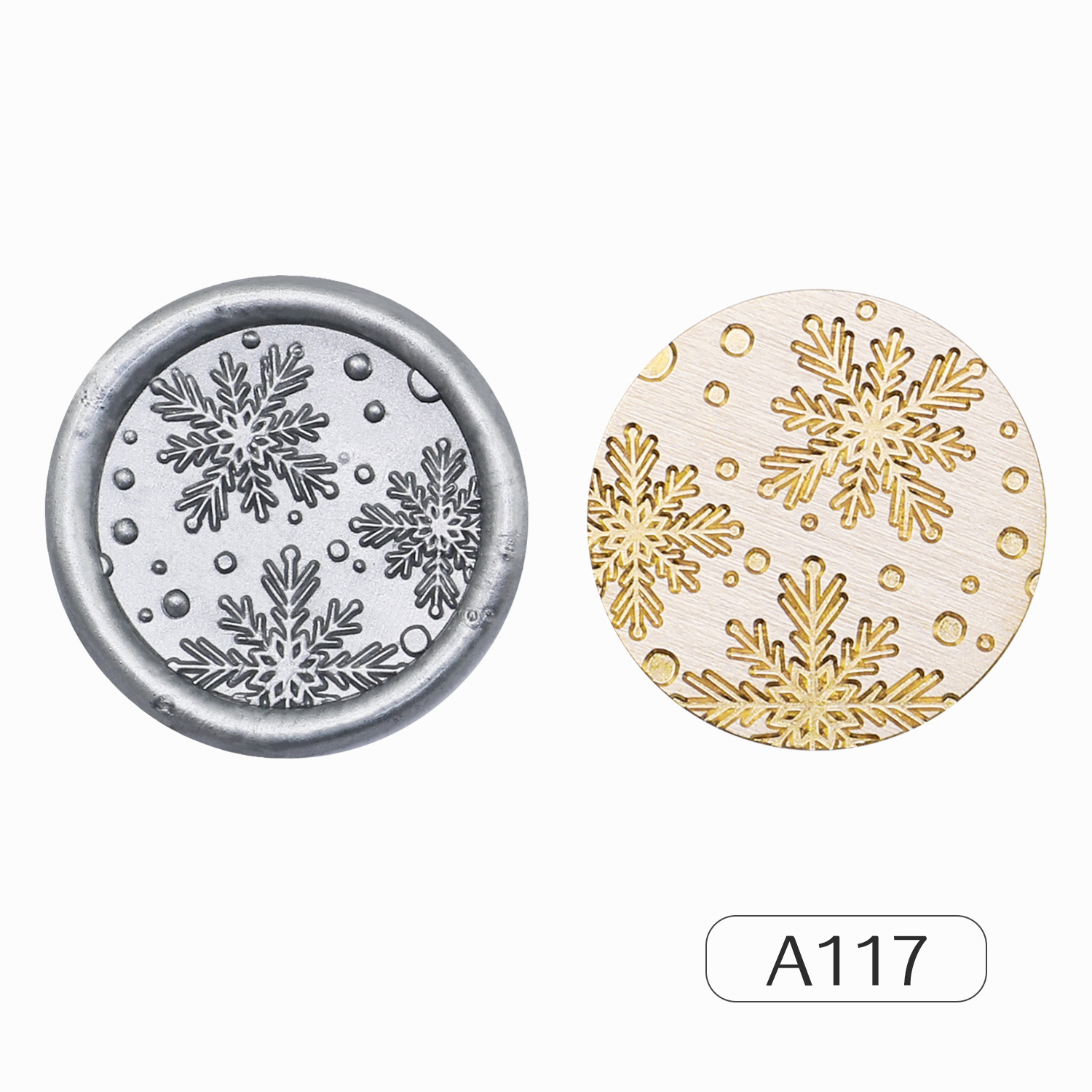 Cabeza de Sello de Cera Estilo Europeo con Reno, Muñeco de Nieve, Cabeza de Cobre para Sello de Cera Navideño, Sello de Tarjeta de Felicitación Navideña con Relieve.