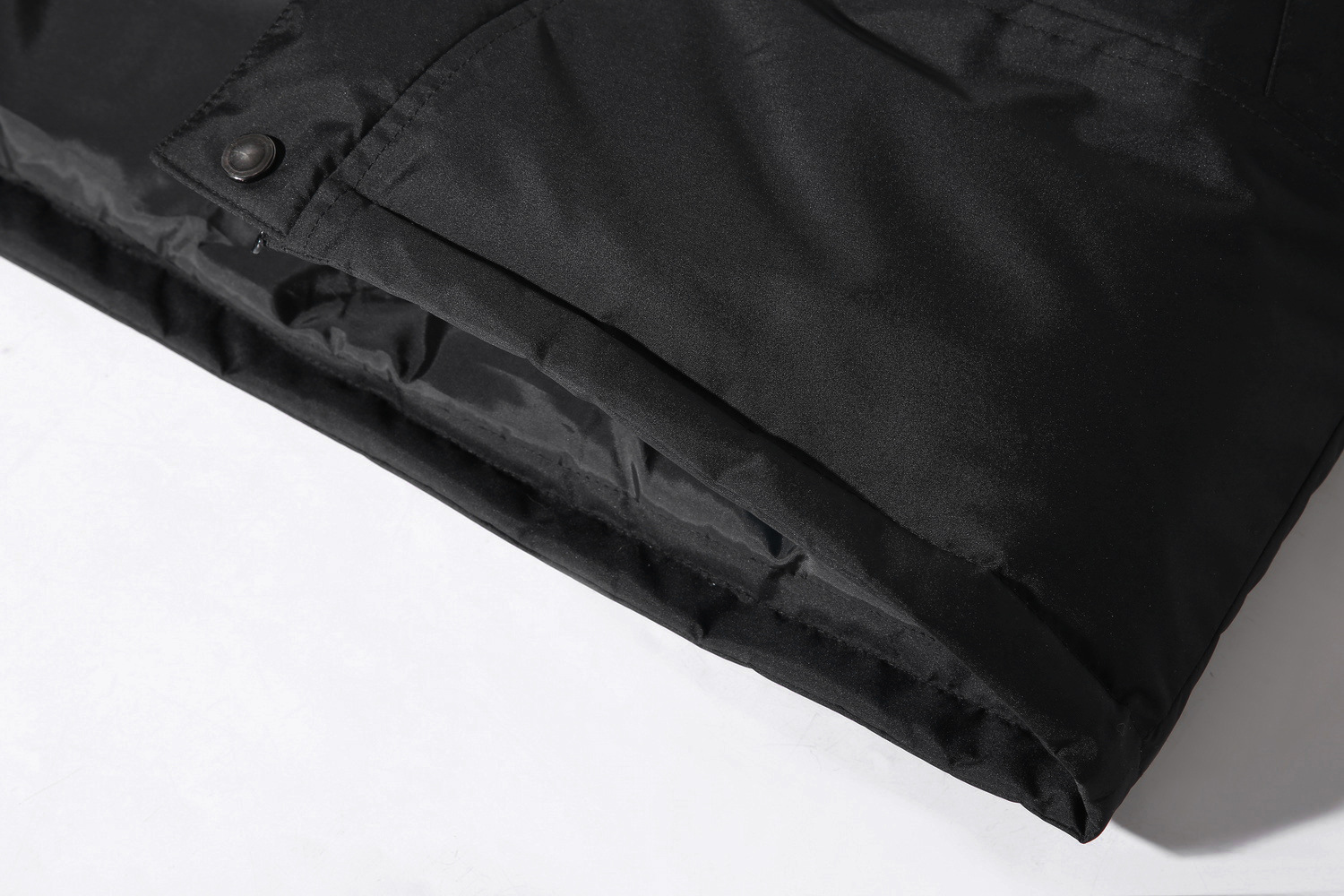 Men's Down Jacket Beijing Style Spliced Hooded Winter Coat_voghion.com