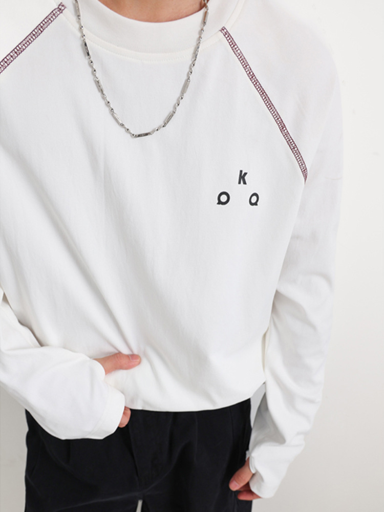 Hasselblad Long Sleeve T-shirt For Men Casual Letter Printed Top_voghion.com