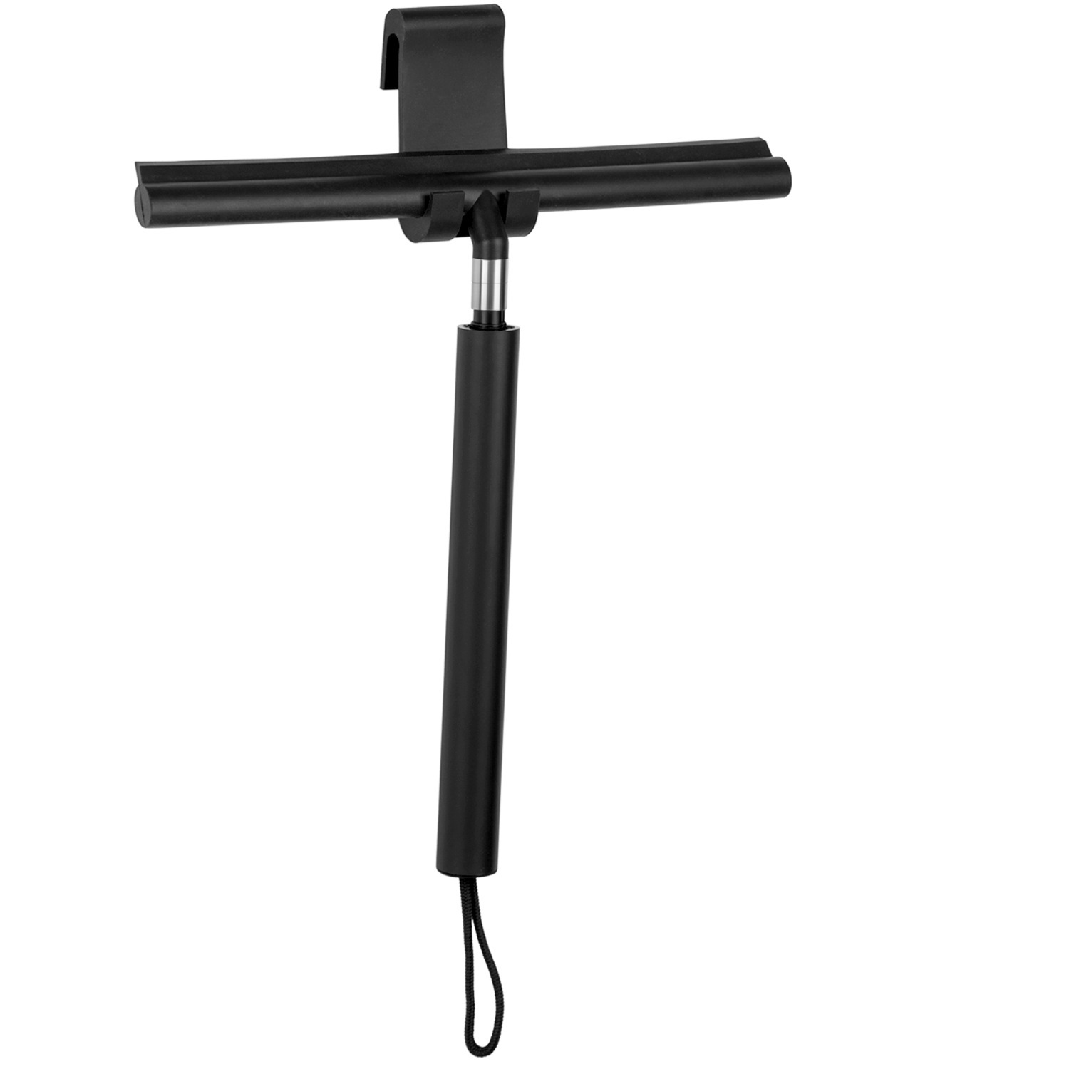 Limpiaparabrisas telescópico de 12 pulgadas/120 cm + gancho de silicona (bolsa OPP)