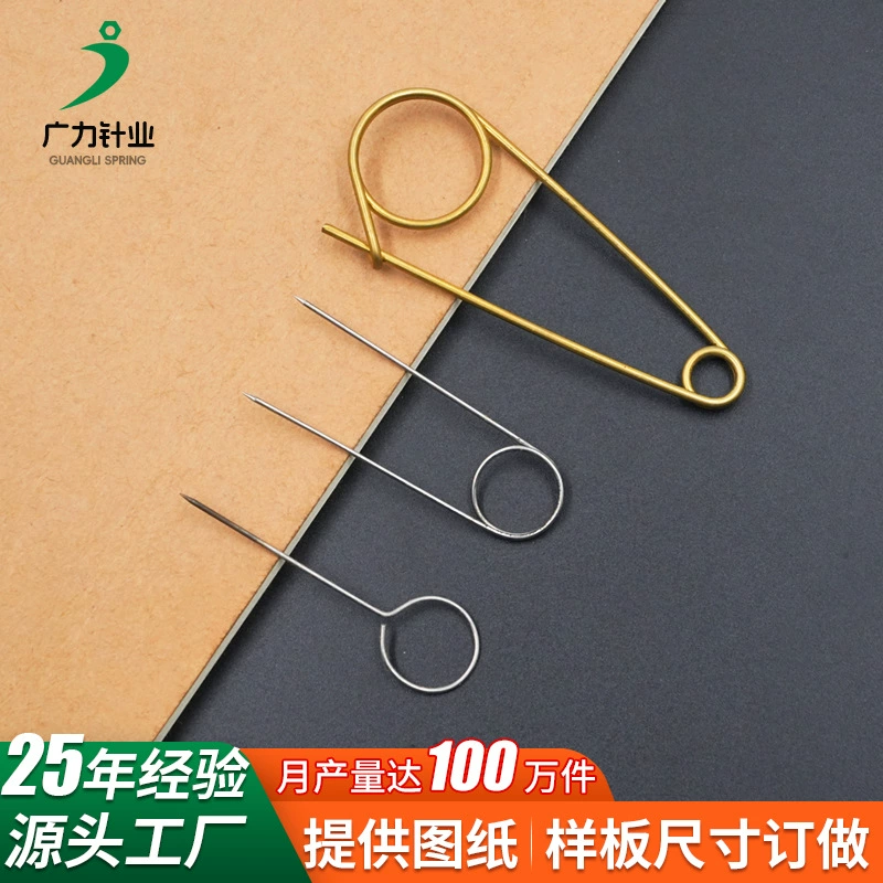 Прямая поставка производителя 304 из нержавеющей стали для фиксации одежды одежда прямая игла diy дизайн стежка