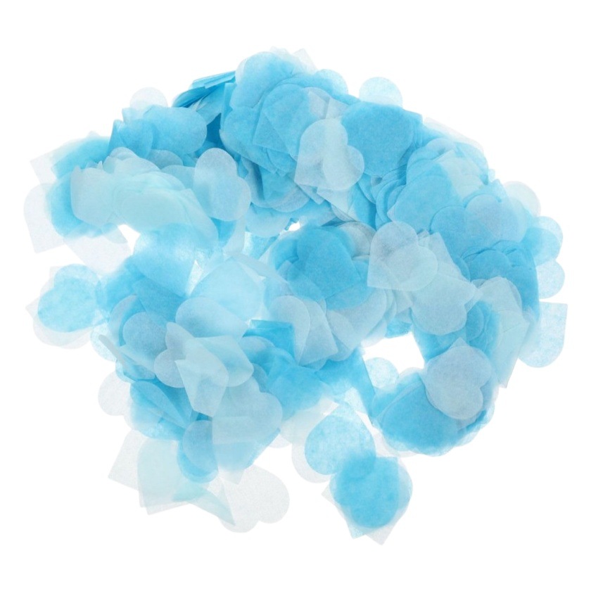 10g colorido 2.5cm confeti de amor fiesta de bodas de San Valentín sosteniendo pétalos globos transparentes relleno de bola de olas