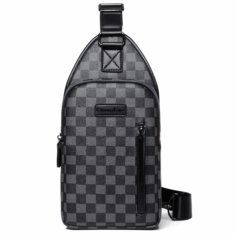 Chuongkaiye genuino productos pecho bolsa hombres nuevo negocio mensajero bolsa moda hombro bolsa gran capacidad casual hombro bolsa