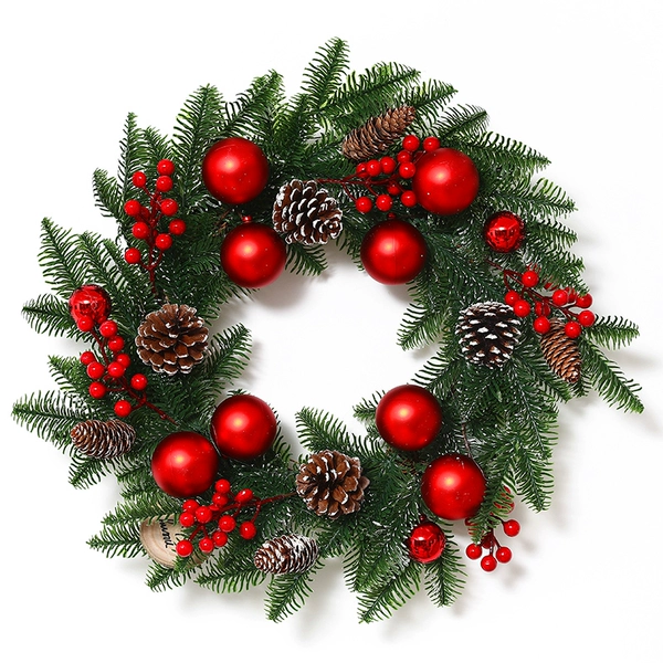50cmPE Chinese red wreath free hook