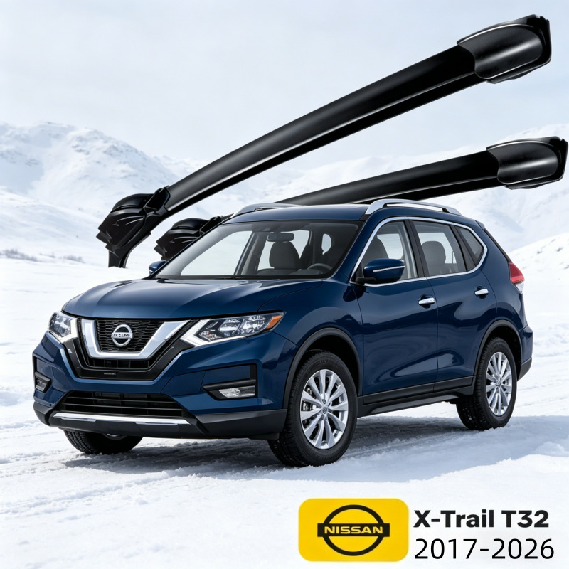 Suitable for Export, 2008-2022 Nissan X-Trail Window Rain Shield, Built-In Car Rain Guard