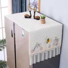 新疆包邮冰箱防尘巾盖布双开门单开门冰箱罩美的格兰仕微波炉防尘