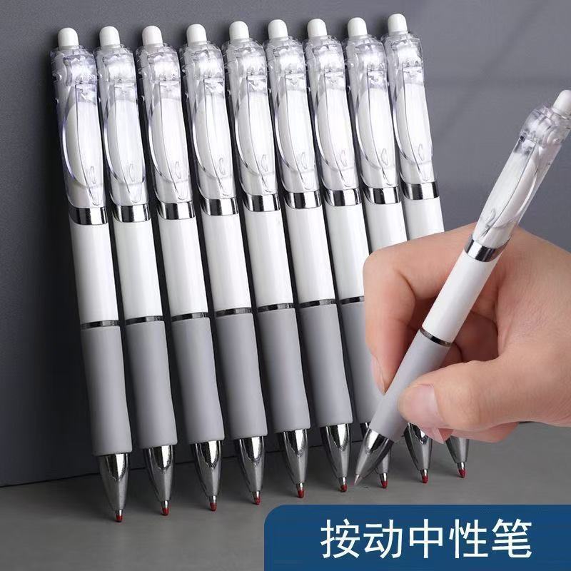 プレスペン ゲルペン カラー K35 ペン 学生試験筆箱入り 黒ペン 弾丸プレスボールペン|undefined