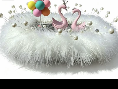 Car ornaments, Car Interior Decorations Car Perfume - 118-color-ball-pink-goose-anti-slip-mat