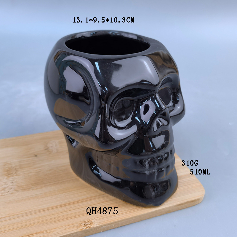 Selección estricta de Halloween Piratas del Caribe calavera tazas de vino tazas de cerveza tazas de marca creativas tazas de vino extranjero