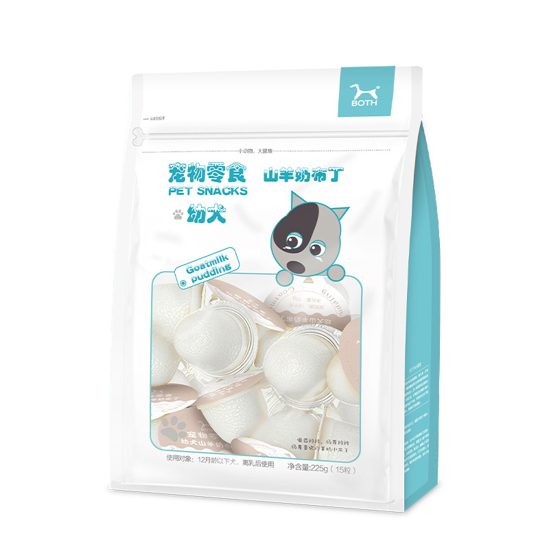 Corea del Sur BOTH pudín de leche de cabra, aperitivos para mascotas al por mayor, nutrición para gatos y perros, hidratación, jalea para gatos, alimentos húmedos