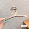 Acrylic hairgrip, big crab pin, hair accessory, shark, hairpins, simple and elegant design, South Korea, wholesale