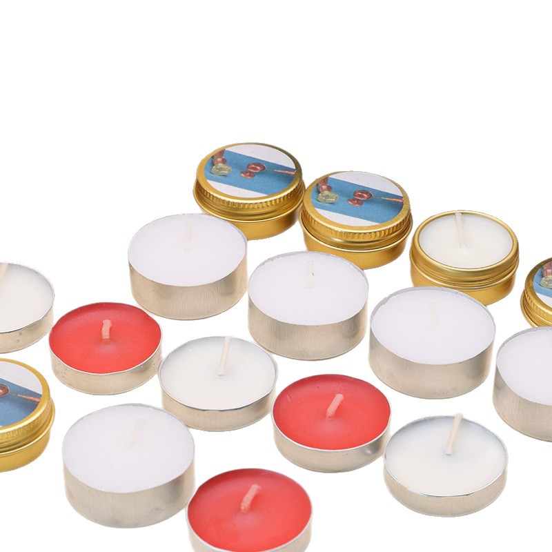 Cera de aromaterapia para sellos de cera, vela blanca, redonda 38*14mm, múltiples especificaciones, en caja y a granel.