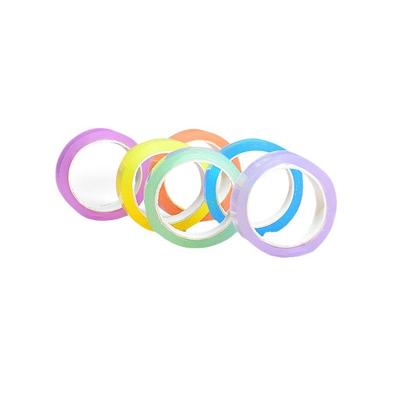 Adhesivo de cristal DIY transfronterizo permeable al hielo color adhesivo bola diang6 conjunto de cinta adhesiva de bola de goma no deja marcas