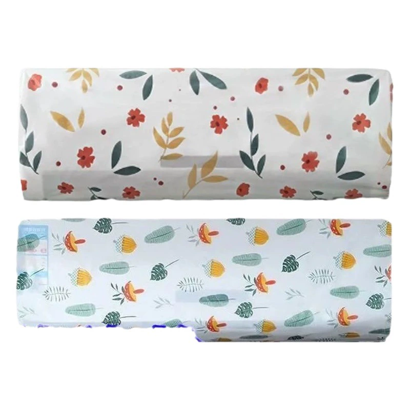 Кондиционер пылезащитный чехол влагостойкий стиральный Настенный Чехол для комнаты, спальни, гостиной, универсальный эластичный принт, водонепроницаемый, свежий