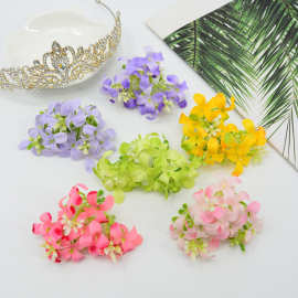 千里香花朵仿真铃兰花头影楼花墙插花少数民族头饰古装汉服发饰