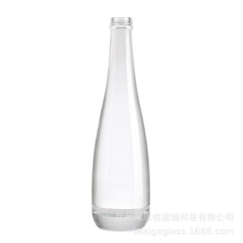 スポット卸売ガラスボトル Ebay ミネラルウォーター透明飲料ボトルサブボトル空ボトル印刷可能なロゴ生産包装|undefined