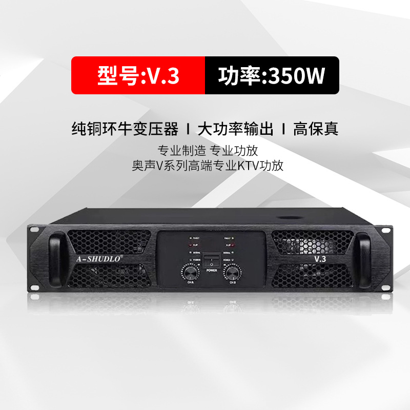 Professional power amplifier V.3 (350W)