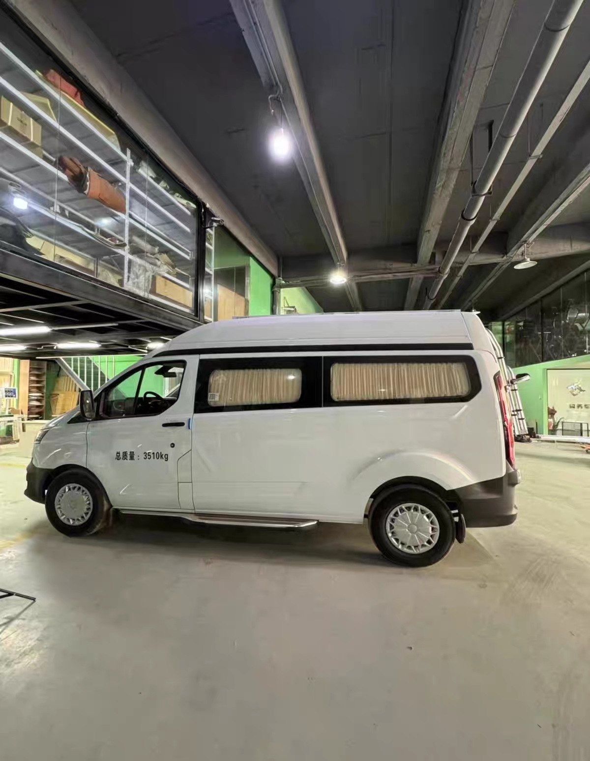 Dana V1 Dana M1 camping car front and rear partition curtains, suede air conditioning curtains, sun protection and heat insulation curtains