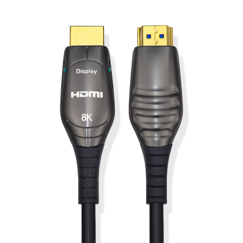 加工定制hdmi8k 蛇形电脑显示器投影仪超清视频线 hdmi光纤线2.1