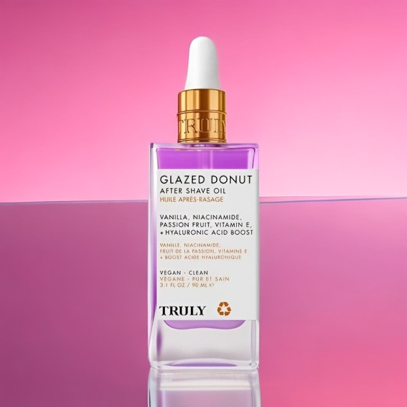 In Stock Truly Amazon's Best-Selling Aftershave Care Oil Purple Donut Strawberry Vanilla Soothing Skin Essential Oil