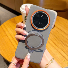金甲磁吸支架壳适用华为mate70手机壳mate 70pro保护壳防摔新款