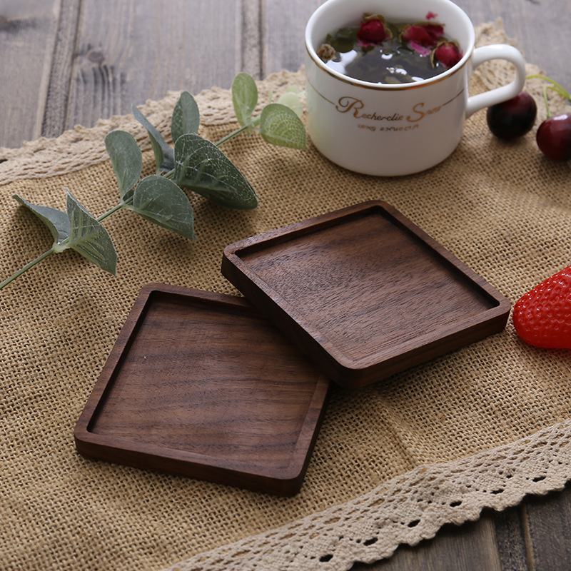 Walnut Square Groove 8.8cm