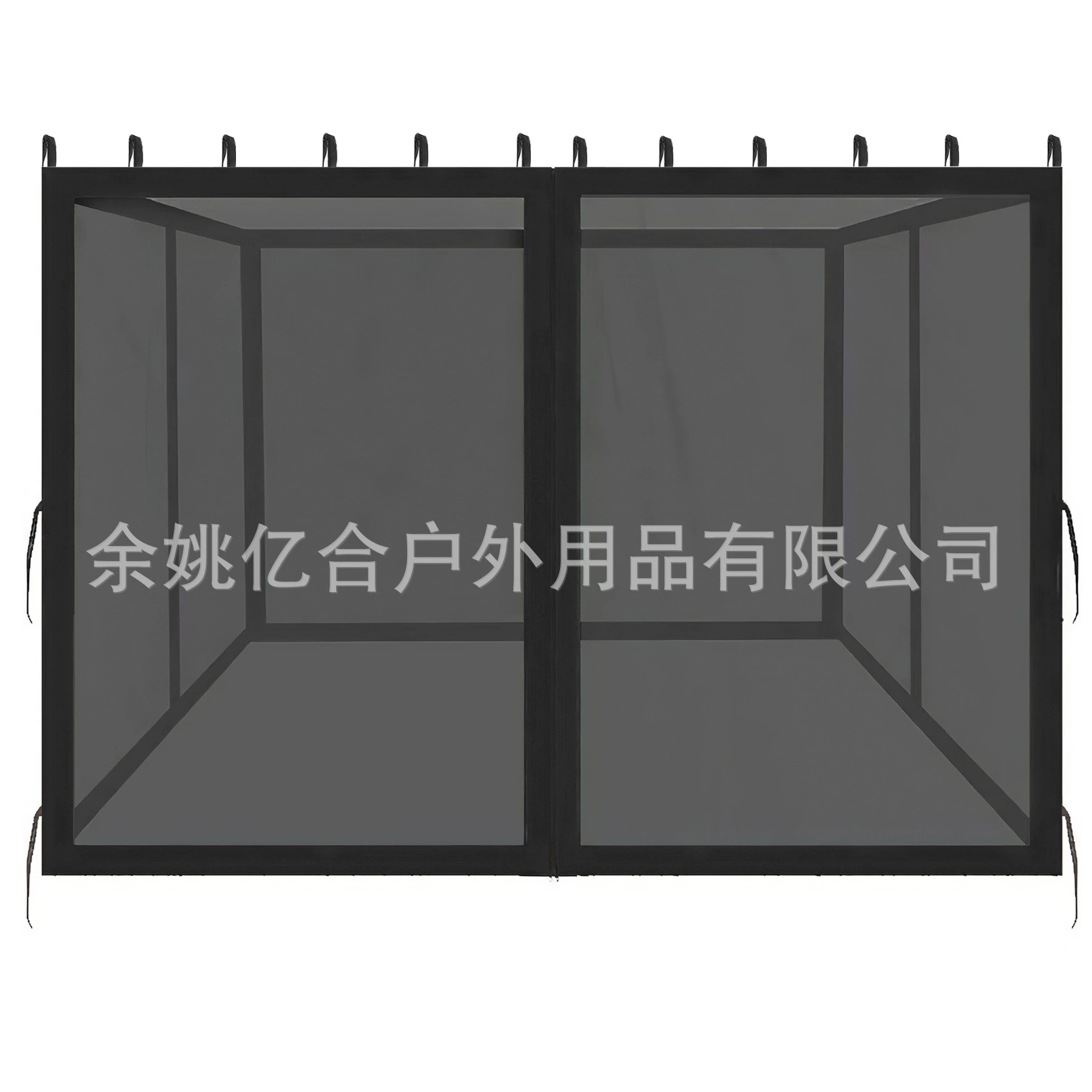 Наружная москитная сетка Павильон москитные сетки четыре двери москитные сетки, Сад Павильон москитные сетки