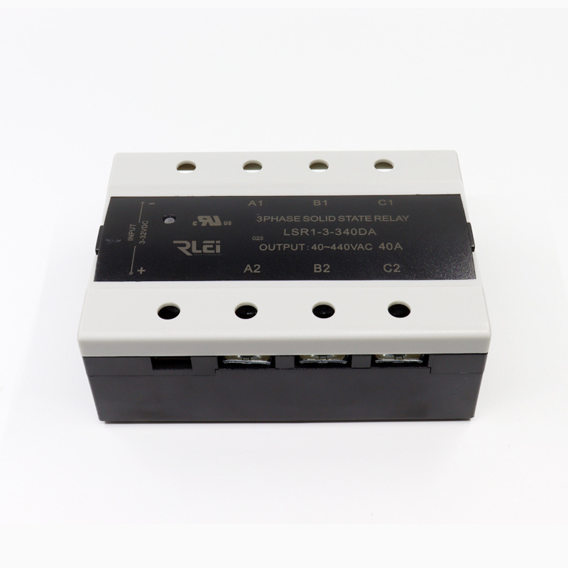 10A25A40A厂家SSR40DA瑞雷工业LSR1-3-340DA三相固态继电器RLEI